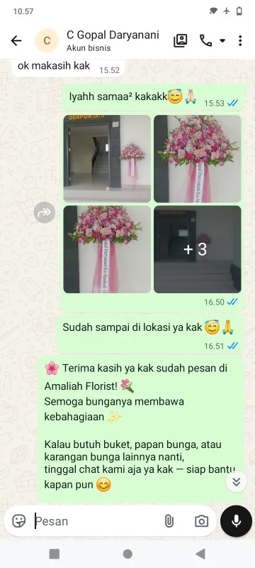 Pengiriman Karangan Bunga Duri Kepa