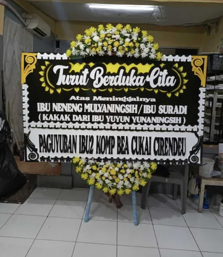Papan Bunga Duka Duri Kepa