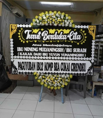 Papan Bunga di Duri Kepa